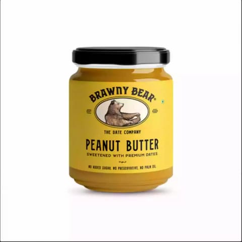 Brawny Bear Peanut Butter with Dates 500 gms