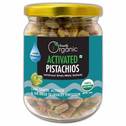 D alive Honestly Organic Activated Pistachios 300g
