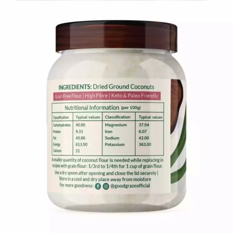 Good Graze Organic Coconut Flour 175 gms