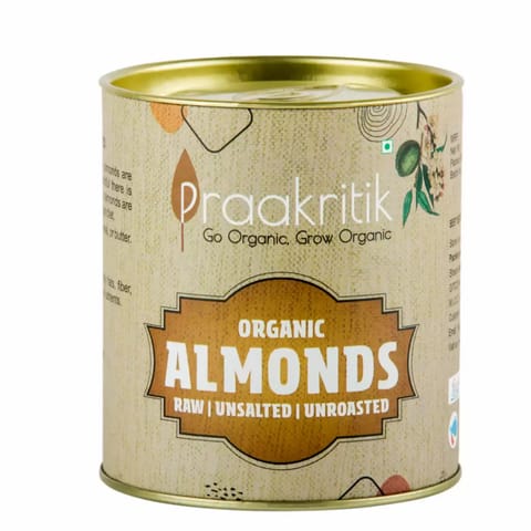 Praakritik Organic Almonds California 200gms