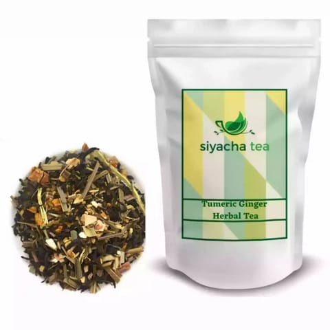 Siyacha Tea Turmeric Ginger Herbal Tea 100g Makes 50 Cups