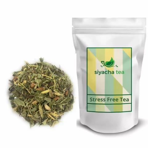Siyacha Tea Herbal Stress Free Decaffeinated Beverage Revitalize From Tiring Day 500g Make 250Cup