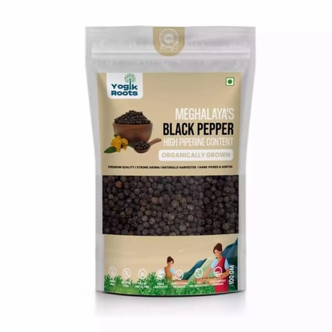 Yogik Roots Meghalaya Black Pepper 100 gm