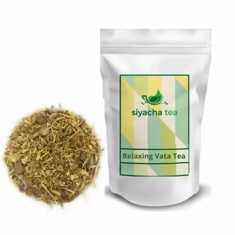 Siyacha Tea Relaxing Vata Chai Natural Detoxifying Herbal Beverage 50g (Makes 25 cups)