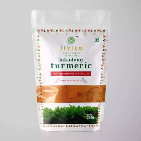 Jivika Naturals Lakadong Turmeric (250 gms)