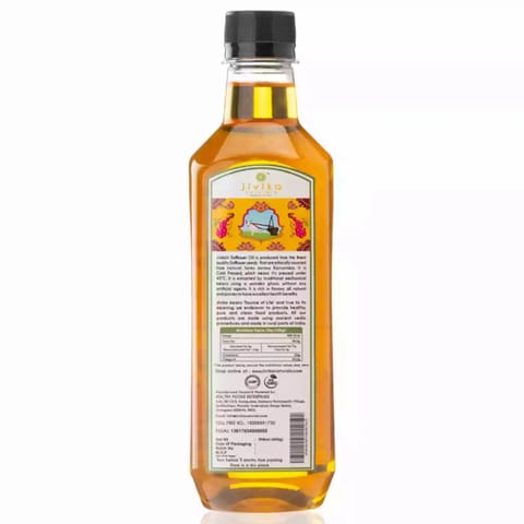 Jivika Naturals Cold Pressed Safflower Oil 500ml