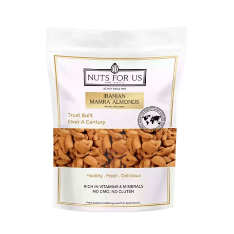 Nuts For Us Iranian Mamra Almonds 500g