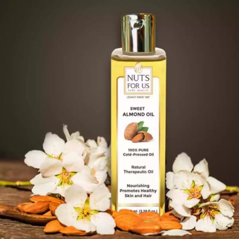 Nuts For Us Sweet Almond Oil 100ml