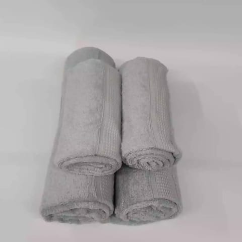 Dvaar The Karira Collection Combo Pack of Bath Towels and Hand Towels (Fresh Teal, Pack of 2 Bath Towels and 2 Hand Towels)