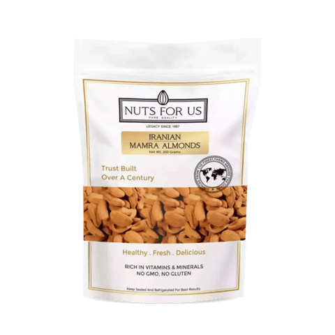 Nuts For Us Iranian Mamra Almonds 250g