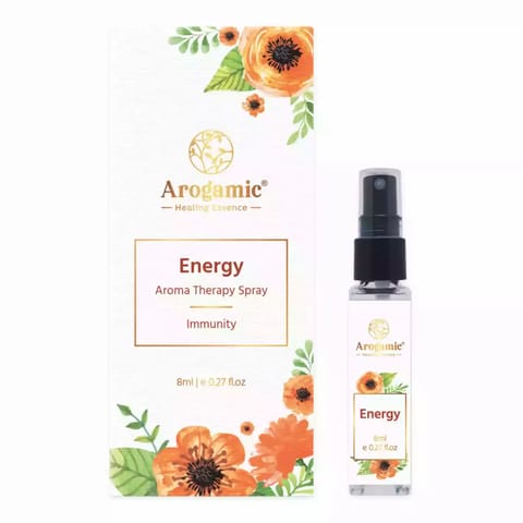Arogamic Energy Aromatherapy Spray  8ml