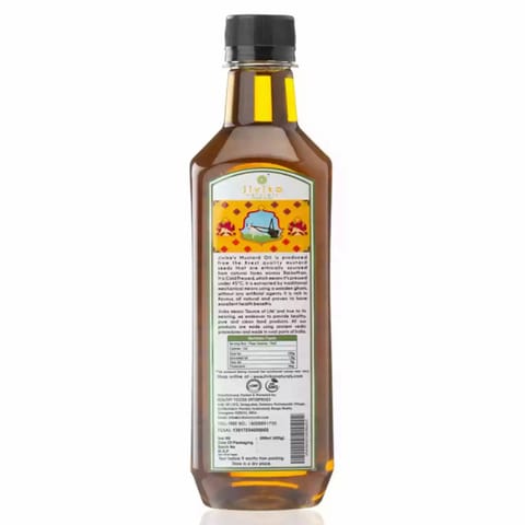 Jivika Naturals Cold Pressed Mustard Oil 500ml