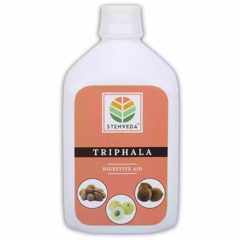 STEMVEDA Pure Triphala Juice for Digestion Aid 1Ltr