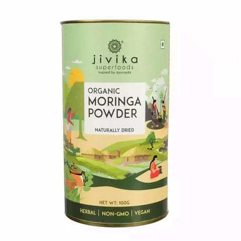 Jivika Naturals Organic Moringa Powder 100gms