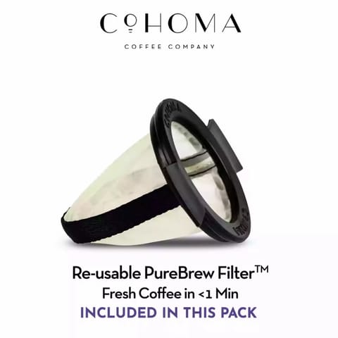 Cohoma Roasted Coffee Original Intense with PureBrew Filter 250g