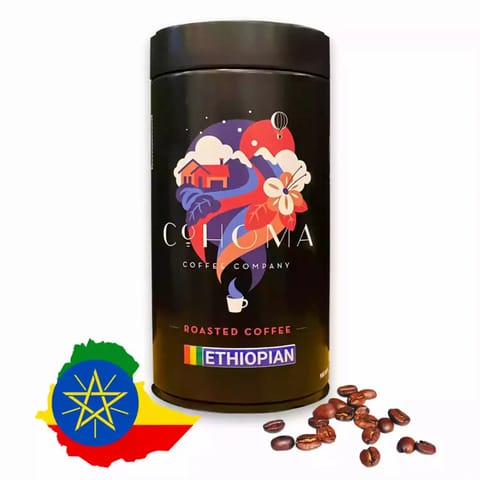 Cohoma Roasted Coffee Ethiopian with Pure Brew Filter 250g