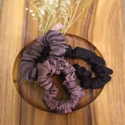 Esme Luxury Mulberry Silk Scrunchies
