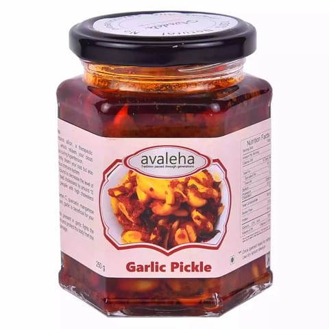 Avadata Organics Avaleha Garlic Pickle 250 g