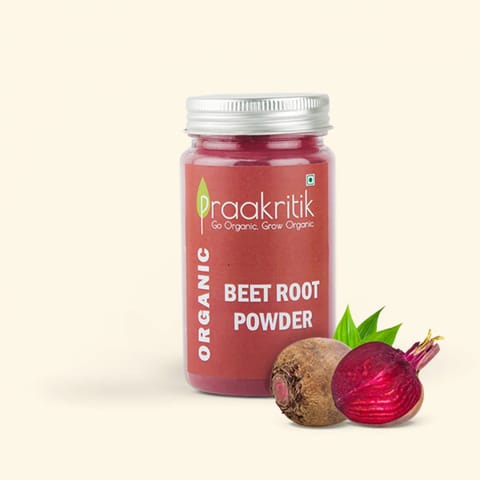 Praakritik Organic Beet Root Powder 100 Grams