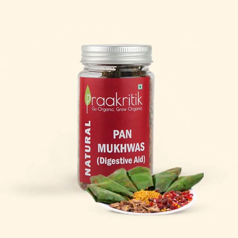 Praakritik Natural Pan Mukhwas Digestive Aid 400 gms (100 gms each -Pack Of 4)