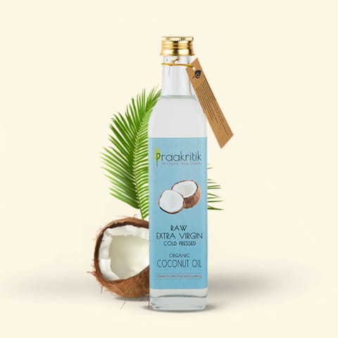 Praakritik Organic Extra Virgin Coconut Oil 500 ML