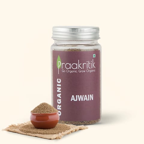 Praakritik Organic Ajwain 200gms ( 100 gms each - Pack Of 2)