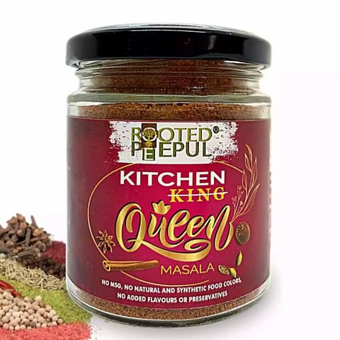 Rooted Peepul Kitchen Queen Masala 75gms