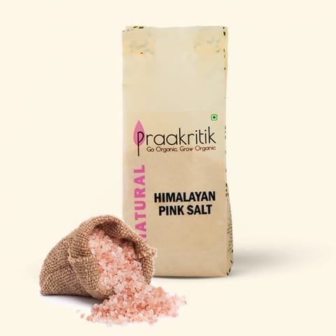 Praakritik Natutal Himalayan Pink Salt 500 Grams