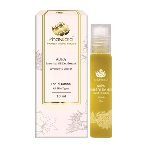 Shankara Aura Essential Oil Deodorant Lavender and Vetiver 10ml