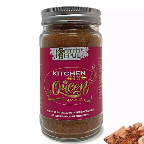 Rooted Peepul Kitchen Queen Masala 200 gms