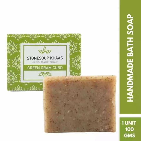 Stonesoup Khaas Green Gram Curd Soap 100 gms