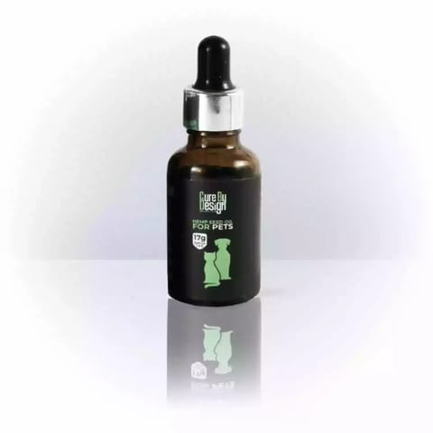 Cure By Design Hemp Seed Oil for Pets 30ml