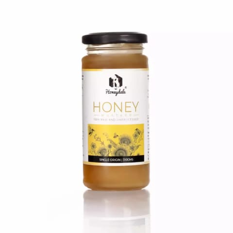 Honey Dale Raw Unprocessed Unpasteurized Unheated Mustard Honey  310gm