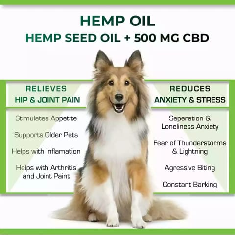 Cure By Design Hemp Oil for Pets with 500mg CBD 30ml