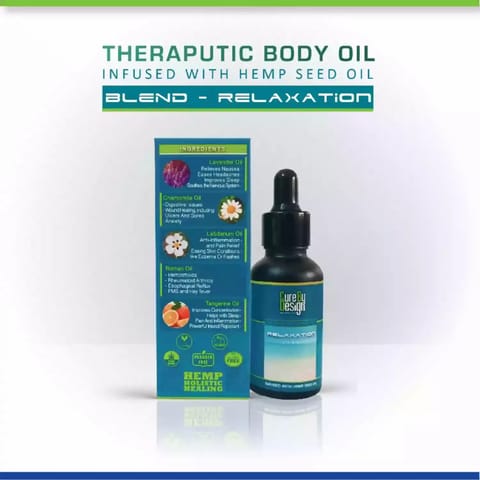Cure By Design Therapeutic Healing Blend Relaxation 30ml