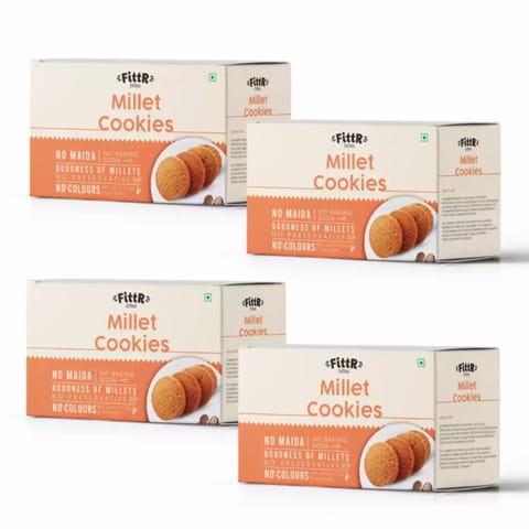 FittR Multi Millet Cookies (Pack of 4)
