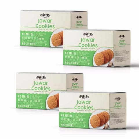 FittR Jowar Millet Cookies (Pack of 4)