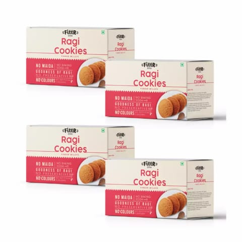 FittR Ragi Cookies (Pack of 4)