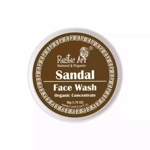 Rustic Art Sandal Face wash concentrate 50 gms