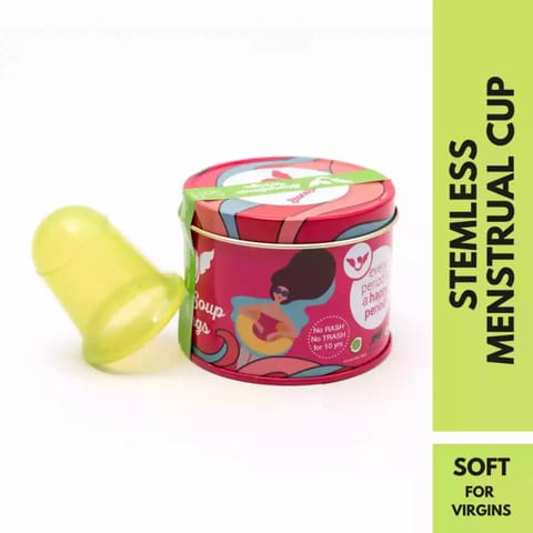 Stonesoup Wings Soft Reusable Menstrual Cup For Young Users