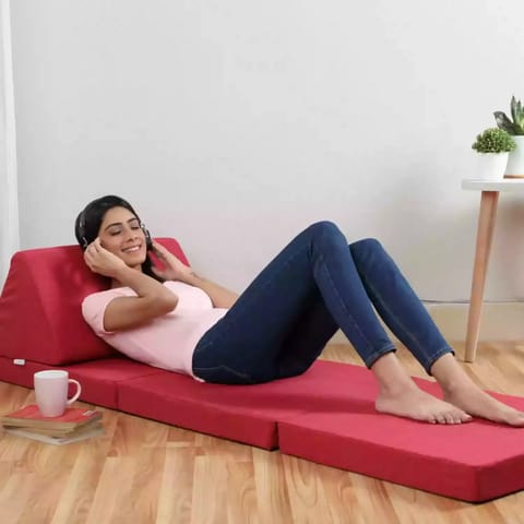 UrbanBed Folding Bed Peach in Standard size