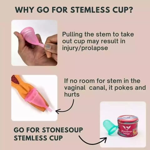 Stonesoup Wings Reusable Regular Menstrual Cup for all women