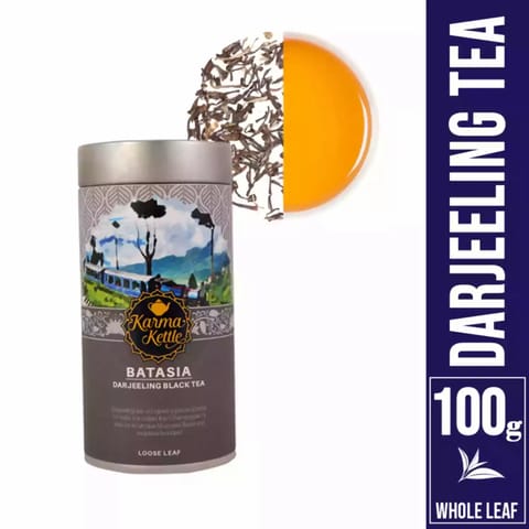 Karma Kettle Organic Batasia Darjeeling Black Tea 100 gms