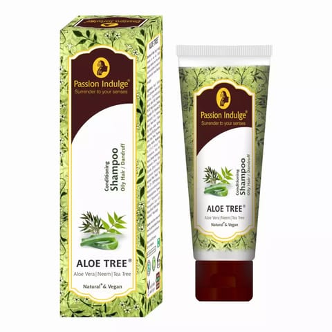 Aloe Tree Shampoo for Dandruff & Oily Hair | Natural & Vegan 200 ml