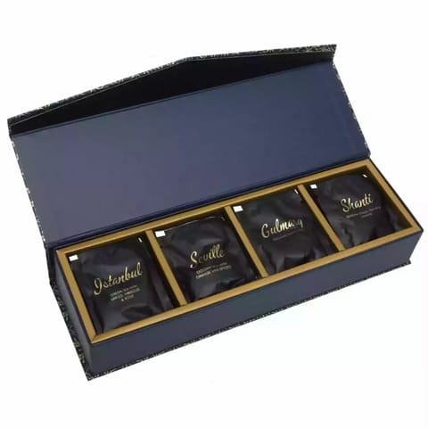 Karma Kettle Connoisseurs Collections Tea Gift Box 40 Pyramid Teabags