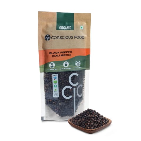 Conscious Food |Black Pepper 100g| Pack of 2