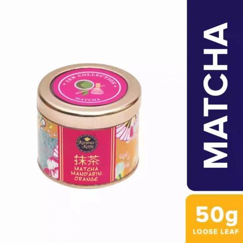Karma Kettle Matcha Mandarin Orange Green Tea 50 gm