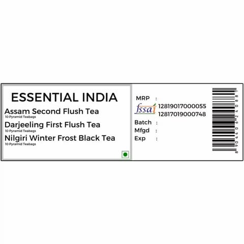 Karma Kettle Essential India Tea Gift Box 30 Pyramid Teabags