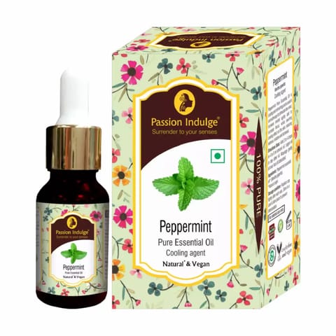 Peppermint Pure Essential Oil Reduces Redness, Irritation, Itchiness (10 ml)