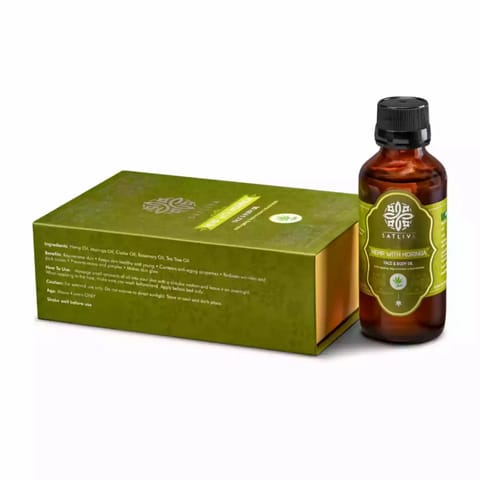 Satliva Hemp with Moringa Face Body Oil 100 gms
